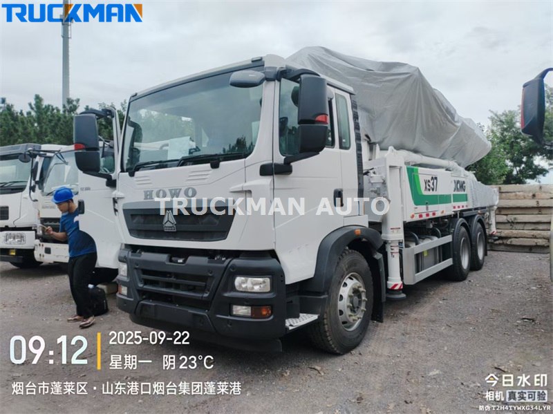 HOWO 37m pump truck