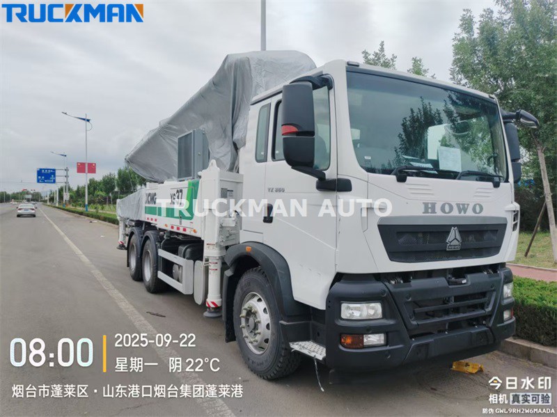 HOWO 37m pump truck