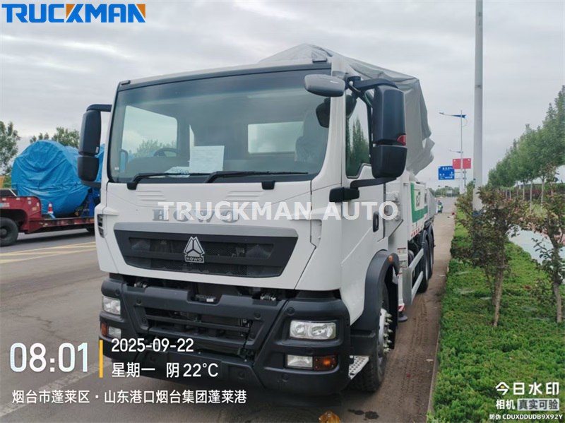 HOWO 37m pump truck