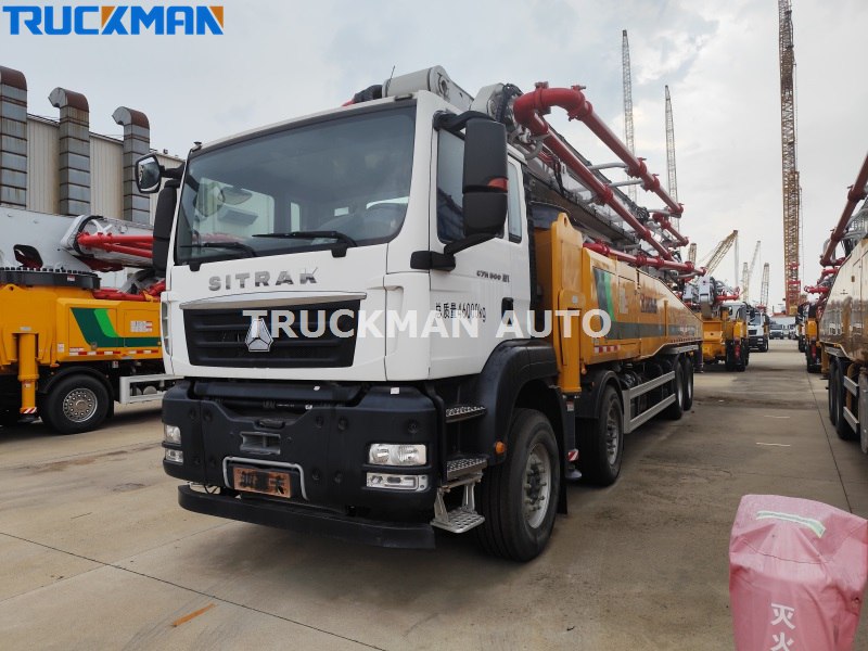 XCMG concrete pump truck