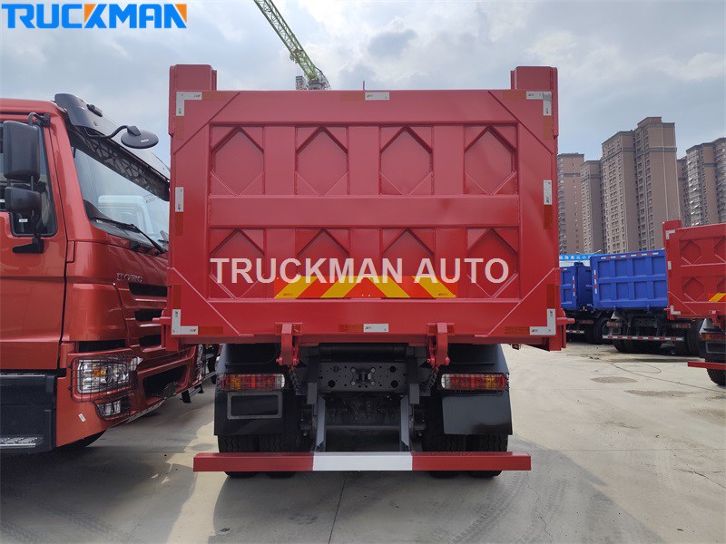 HOWO 371hp tipper truck factory