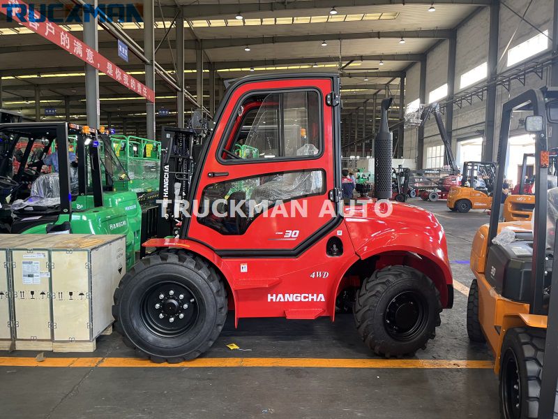 4x4 forklift truck
