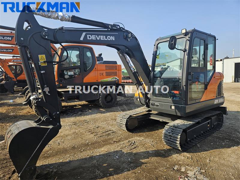 DEVELON DX60D mini excavator