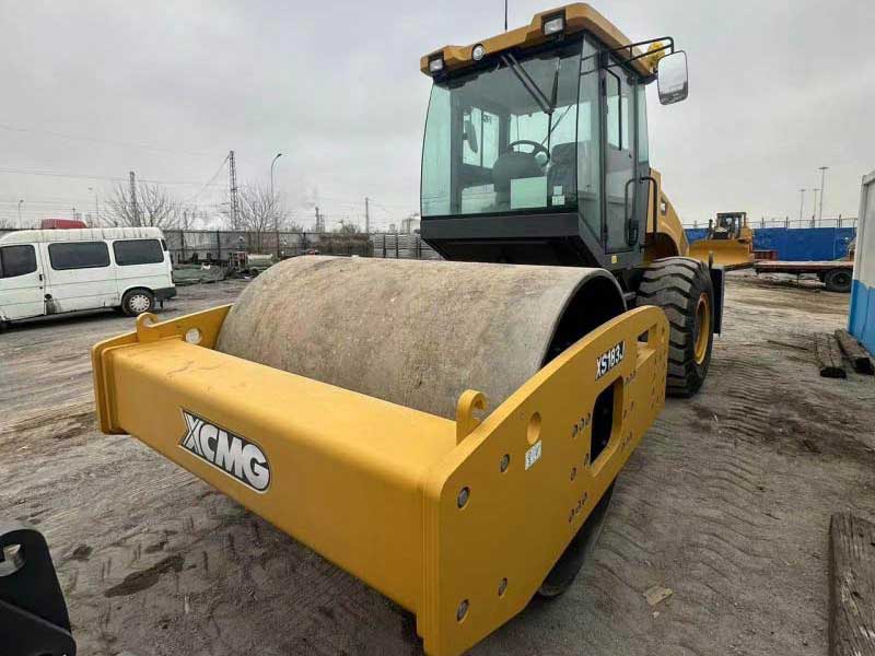 18 Tons XCMG XS183J Single Drum Road Roller for Nigeria