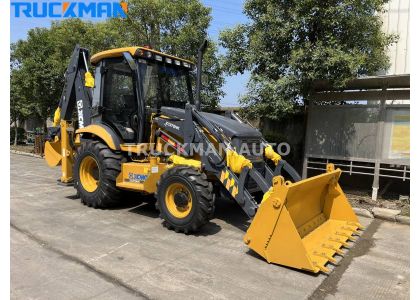 XCMG XC870HK 2.5 Tons Backhoe Loader To Peruvian
