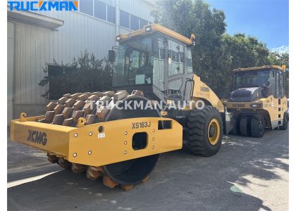 XCMG XS163J Single Drum Road Roller To Sudan