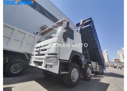 SINOTRUCK HOWO 400HP Dump Truck To Dominica