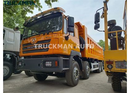 40 Tons SHACMAN F3000 12 Wheels Tipper Truck To Guinea
