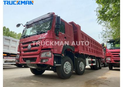 8X4 SINOTRUK HOWO 380HP Dump Truck To DRC