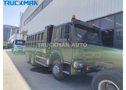 400HP SINOTRUK HOWO 6x4 Tipping Truck For Mozambique