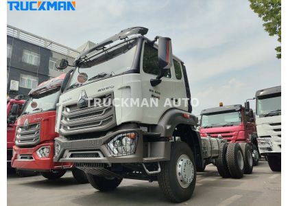 SIONTRUK NX 400HP Dump Truck Chassis To Mali