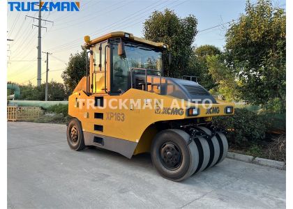 XCMG XP163 16 Tons Rubber Tire Roller Go To Dominica