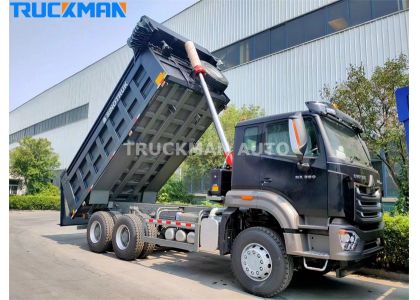 6x4 SINOTRUK HOWO NX 380HP 30 Tons Dumper Truck For Surinam