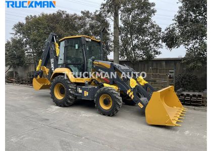 XCMG XC870K 2.5 Tons Backhoe Loader To Ghana