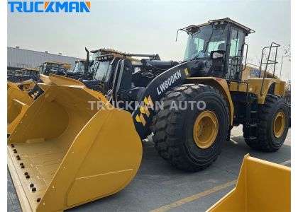 XCMG LW800KN 8 Tons Wheel Loader To Angola 