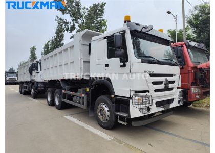 10 Wheels SINOTRUK HOWO 380HP Tipper Truck For Nigeria
