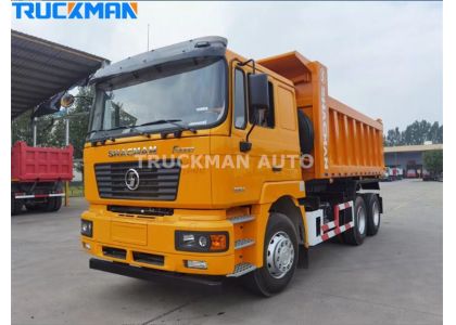 10 Wheels SHACMAN F2000 380HP Dumper Truck For Algeria