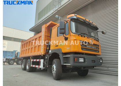 10 Wheels 380HP 6x4 SHACMAN F3000 Tipper Truck To Uganda