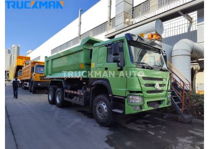 6x4 SINOTRUK HOWO 380HP Dump Truck To Nigeria
