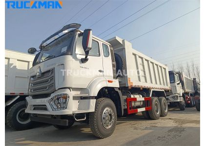 SINOTRUK HOWO NX 371HP 6x4 10 Wheels Tipper Truck For Rwanda