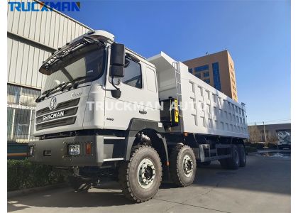 50 Tons SHACMAN F3000 8X4 430HP Dumper Truck To Guyana
