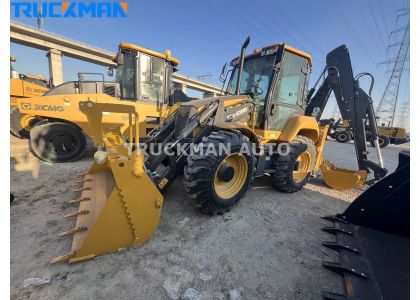 XCMG XC8-S3580 3.5 Tons 1.3 Cubic Meters Backhoe Loader To Ecuador
