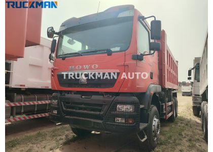 10 Wheels SINO TRUCK 380HP HOWO TX 6x4 Dump Truck To Sierra Leone