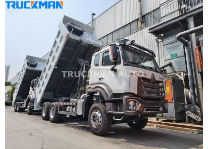 SINOTRUK HOWO NX 380HP 6x4 30 Tons 10 Wheels Tipper Truck For Ghana
