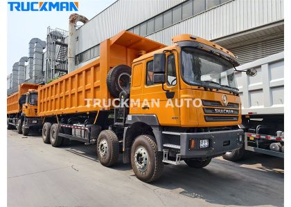 8x4 Tipper Truck SHACMAN F3000 25m3 Bucket Dumper Truck To Guyana