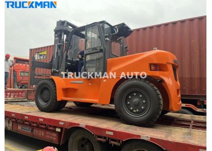 10 Tons Forklift Truck LONKING LG100DT Diesel Forklift To Guyana