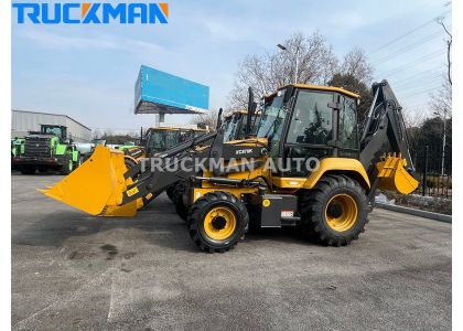 Brand New XC870K Backhoe Loader For Gravel Loading To Sierra Leone