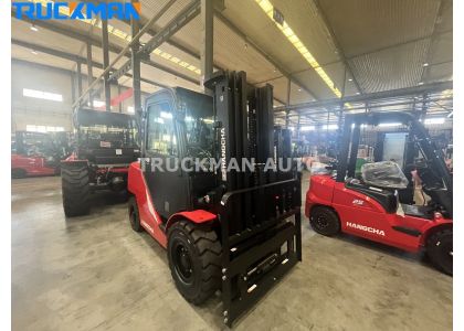 HANGCHA 4.5 Tons Rough Terrain Forklift For Pallet Material To Jamaica