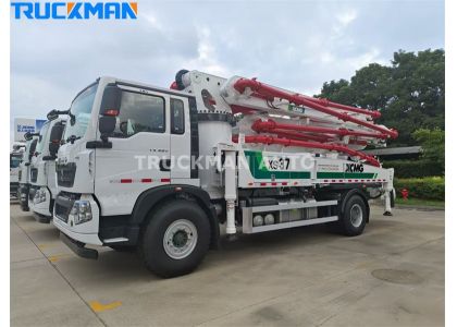 Brand New XCMG XS37 37 Meters 4x2 Concrete Pump Truck For Congo