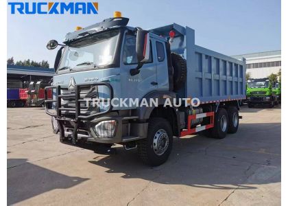HOWO NX 380HP 6X4 Tipper Truck With Reinforced Bumper To South Sudan