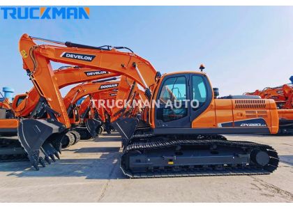 20 Tons DEVELON DX220LCA Crwaler Excavator For Ghana