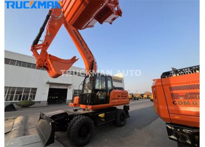 LONKING CDM6210W 20.8 Tons Wheel Excavator For Nicaragua