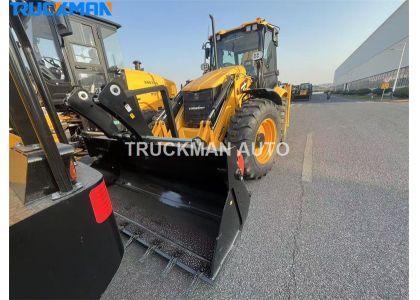 LONKING Mini Backhoe Loader Helps Angola's Infrastructure Take Off