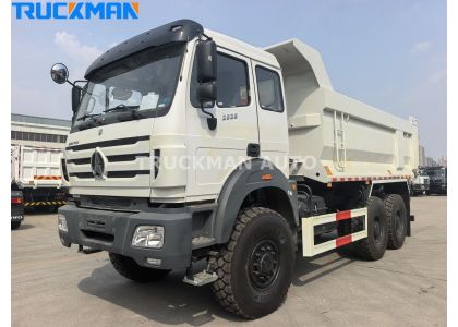 Brand New BEIBEN 6x6 380HP 40 Tons 6 Wheels Dump Truck For Angola