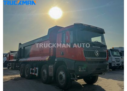 High End SHACMAN X5000 8X4 520HP Dump Truck For Peru