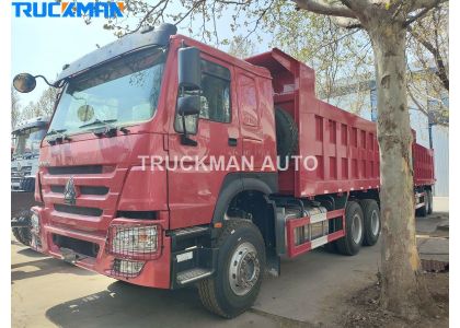 25 Tons SINOTRUK HOWO 371HP 6X4 Dumper Truck For Liberia