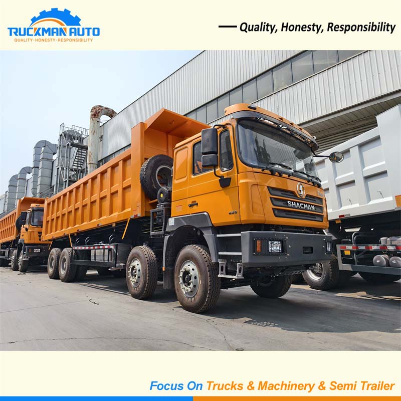 8x4 Tipper Truck SHACMAN F3000 25m3 Bucket Dumper Truck For Guyana