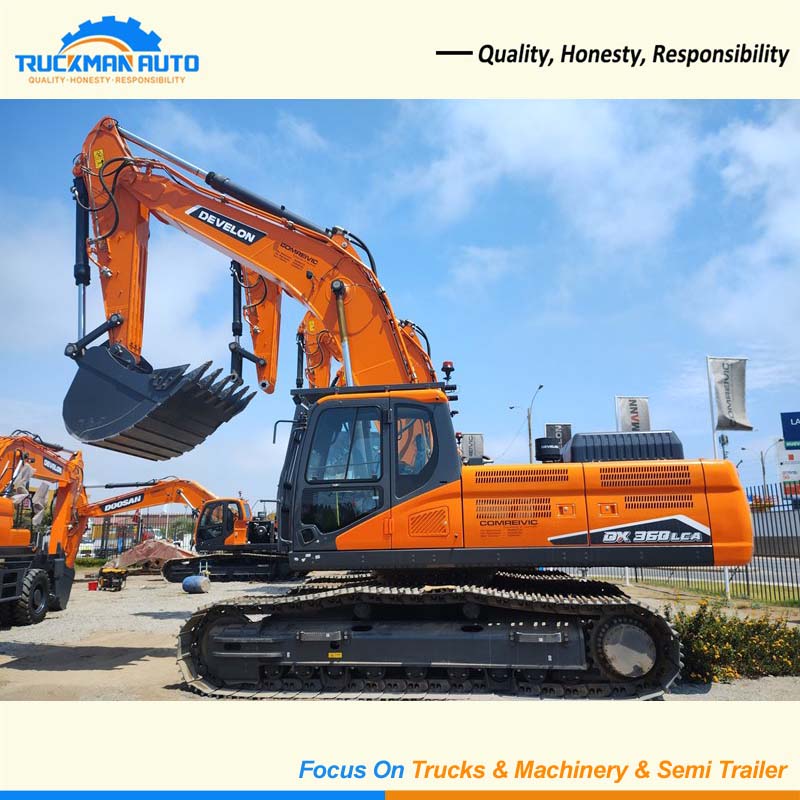 Heavy Duty DEVELON  DX360LCA 36 Tons Crawler Excavator For Mining Work