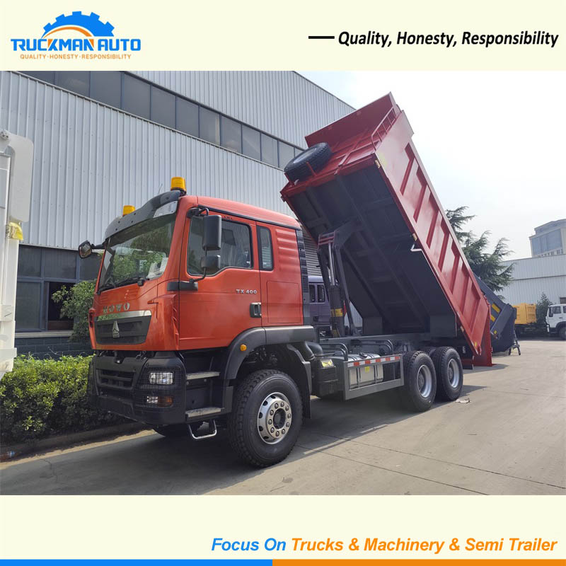 SINOTRUK HOWO TX 400HP 10 Wheels 6x4 30 Tons Dump Truck To Côte d'Ivoire