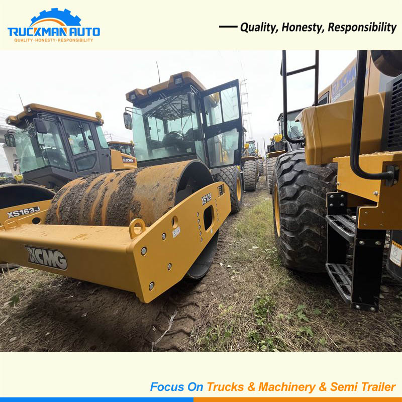 Factory Price XCMG XS123 12 Tons Single Drum Road Roller For Road Construction