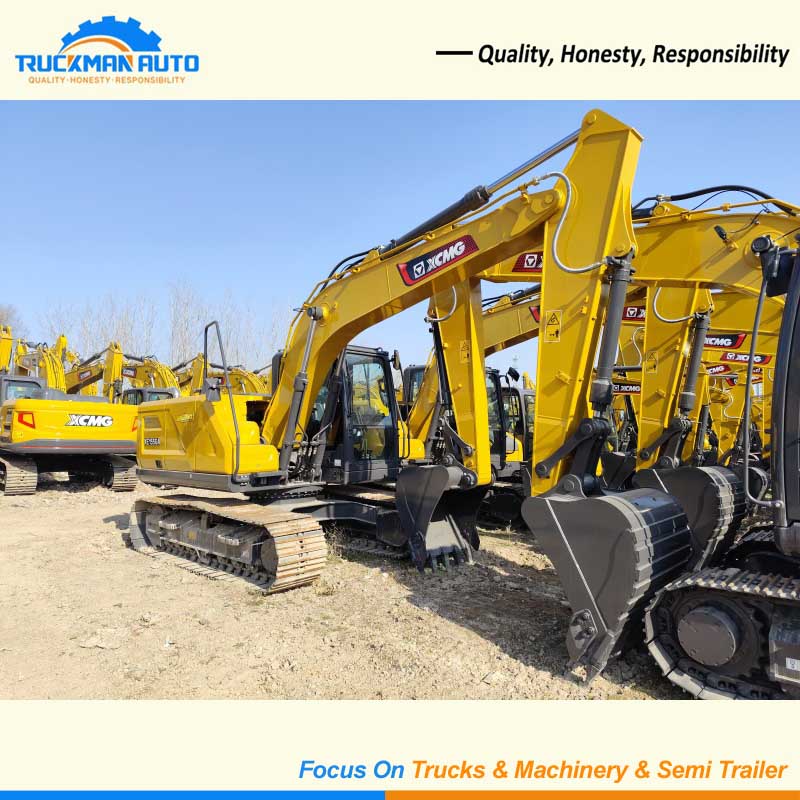 XCMG XE155GA 15 Tons Medium Crawler Excavator For Sudan