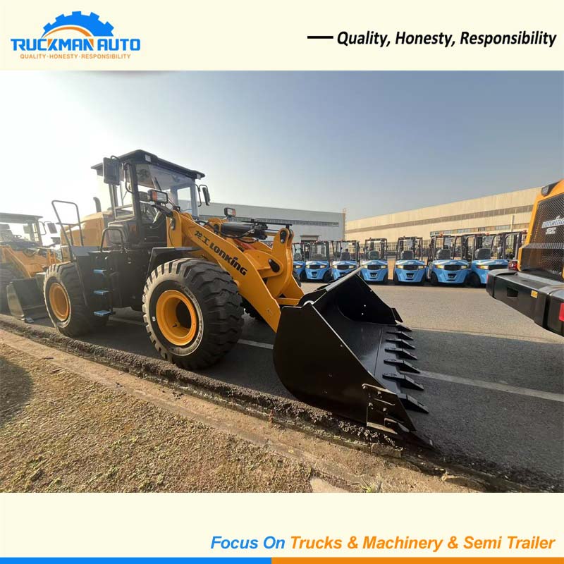 LONKING Distributor CDM856 5 Tons Wheel Loader For Guinea