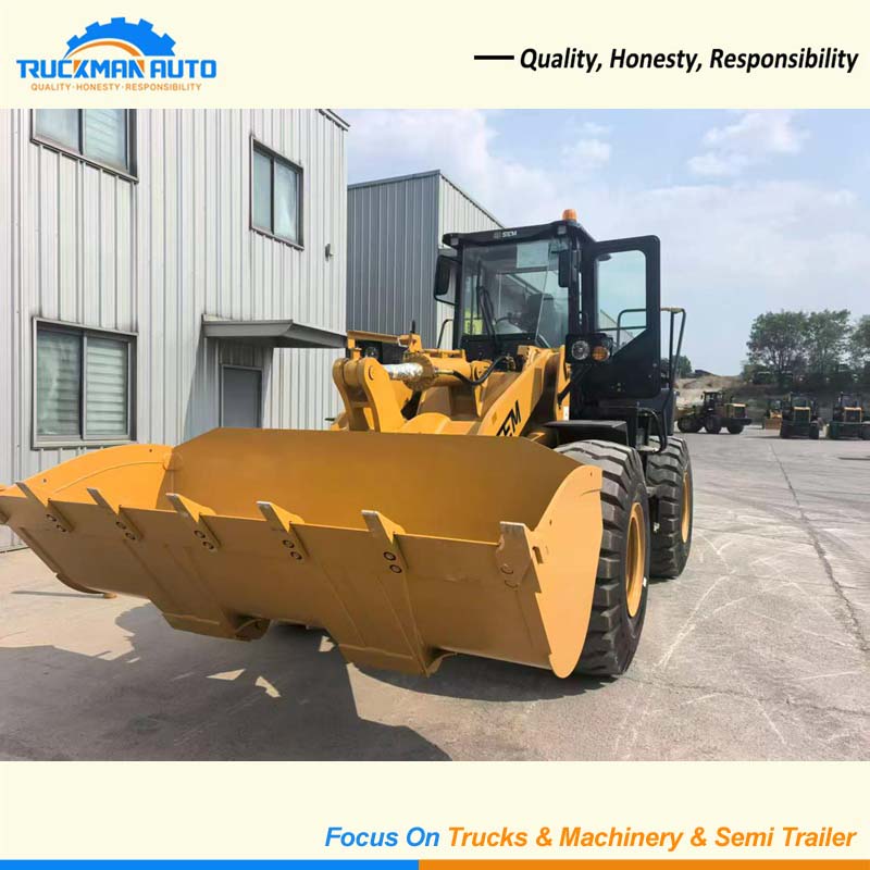 High Reliability SEM 655D 5 Tons Wheel Loader For DRC