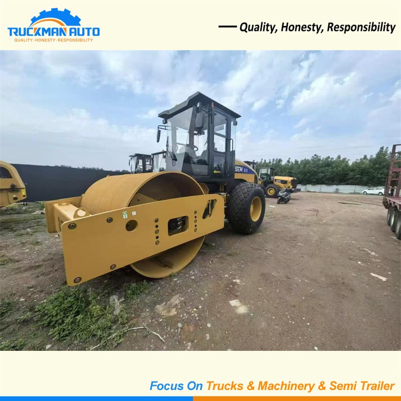 Brand New SEM 512 12 Tons Single Drum Road Roller For Niger