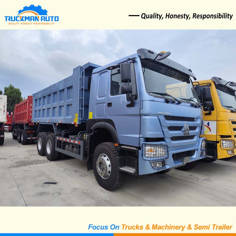 Heavy Capacity SINOTRUK HOWO 6X4 Dump Truck For Ghana