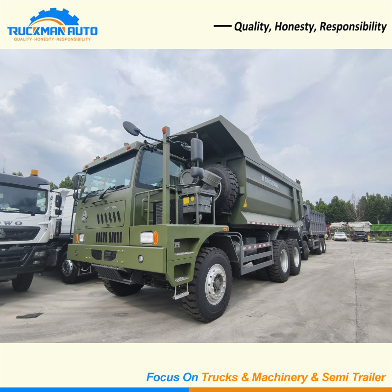 SINOTRUK HOWO 6X4 120 Tons Mining Truck To Burkina Faso